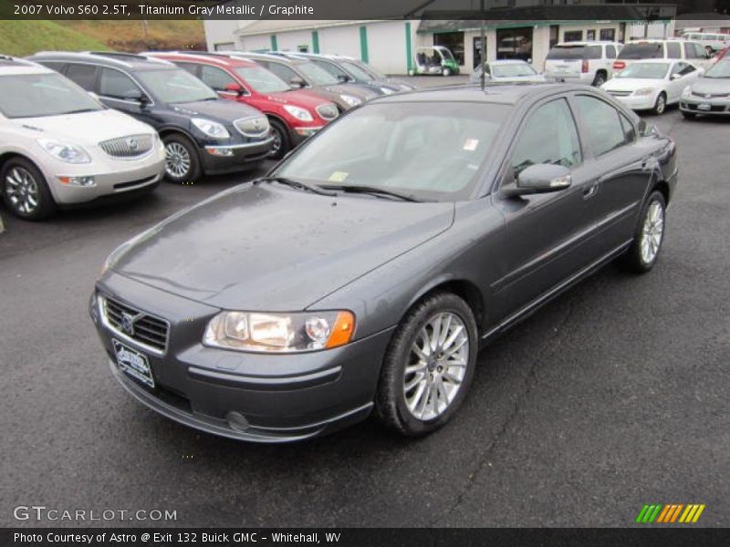 Titanium Gray Metallic / Graphite 2007 Volvo S60 2.5T