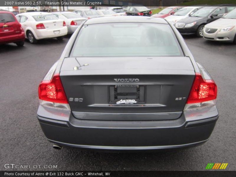 Titanium Gray Metallic / Graphite 2007 Volvo S60 2.5T