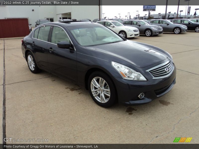 Blue Slate / Stone 2012 Infiniti G 25 Journey Sedan