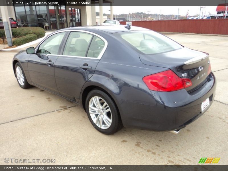 Blue Slate / Stone 2012 Infiniti G 25 Journey Sedan