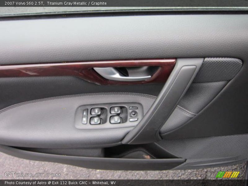 Titanium Gray Metallic / Graphite 2007 Volvo S60 2.5T