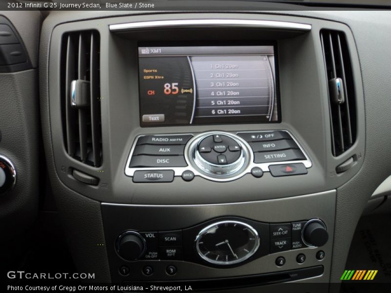 Blue Slate / Stone 2012 Infiniti G 25 Journey Sedan