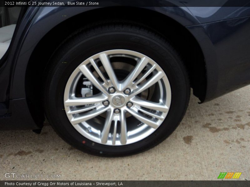 Blue Slate / Stone 2012 Infiniti G 25 Journey Sedan
