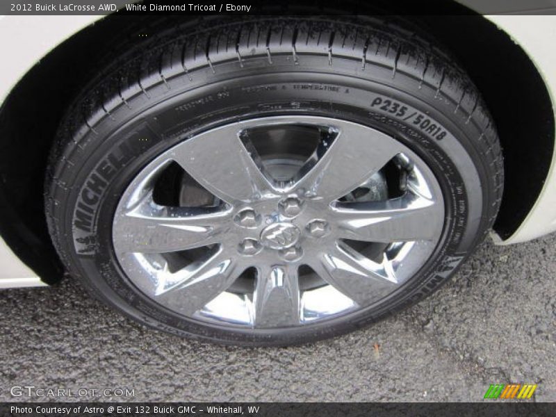 White Diamond Tricoat / Ebony 2012 Buick LaCrosse AWD