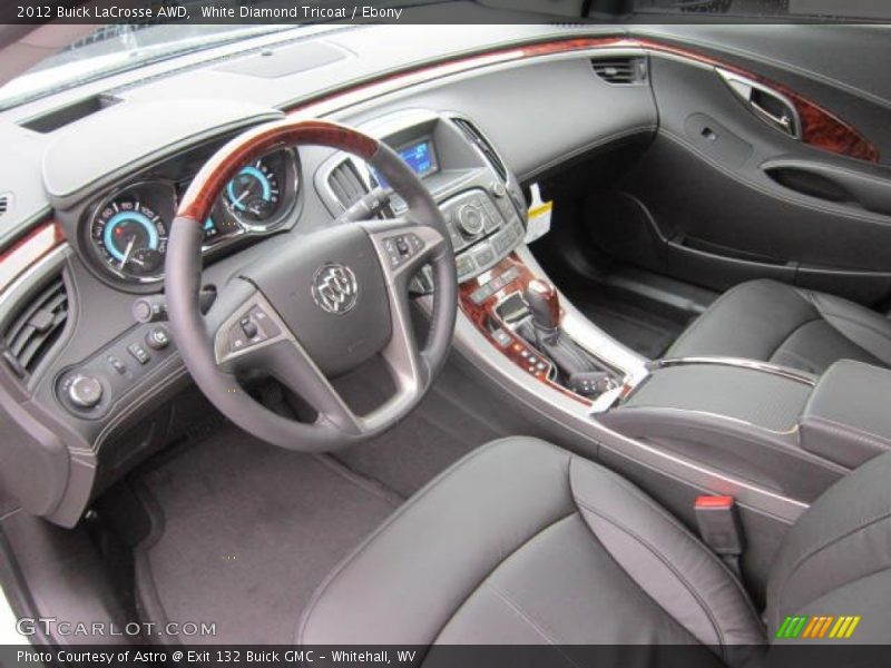  2012 LaCrosse AWD Ebony Interior