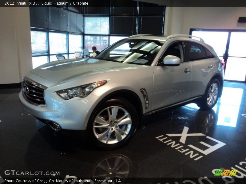 Liquid Platinum / Graphite 2012 Infiniti FX 35