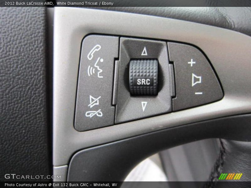 Controls of 2012 LaCrosse AWD