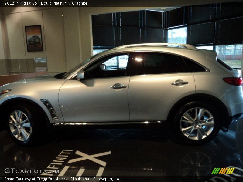 Liquid Platinum / Graphite 2012 Infiniti FX 35