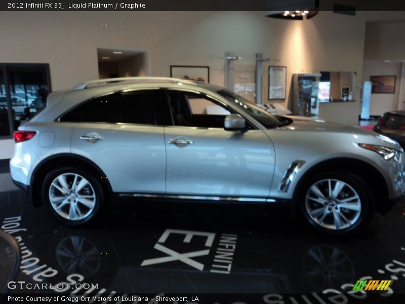 Liquid Platinum / Graphite 2012 Infiniti FX 35