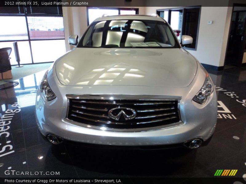 Liquid Platinum / Graphite 2012 Infiniti FX 35