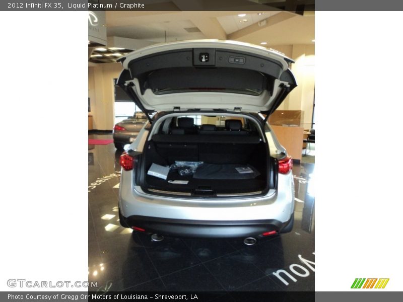 Liquid Platinum / Graphite 2012 Infiniti FX 35