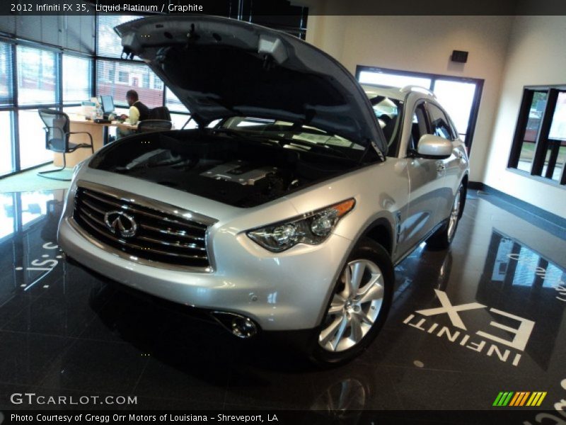 Liquid Platinum / Graphite 2012 Infiniti FX 35