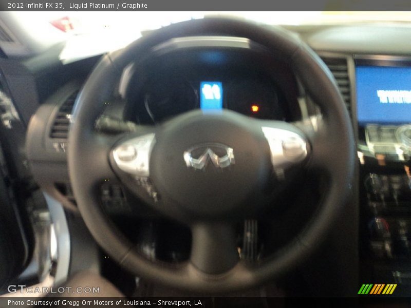 Liquid Platinum / Graphite 2012 Infiniti FX 35