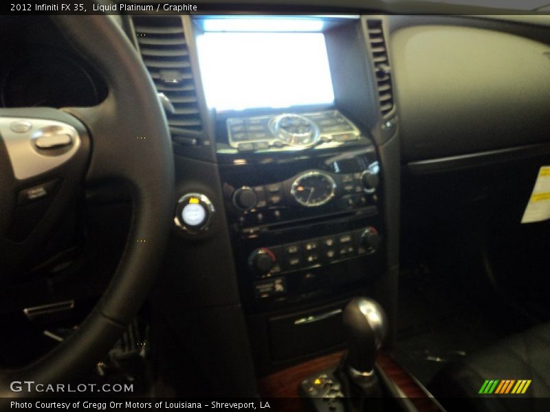 Liquid Platinum / Graphite 2012 Infiniti FX 35