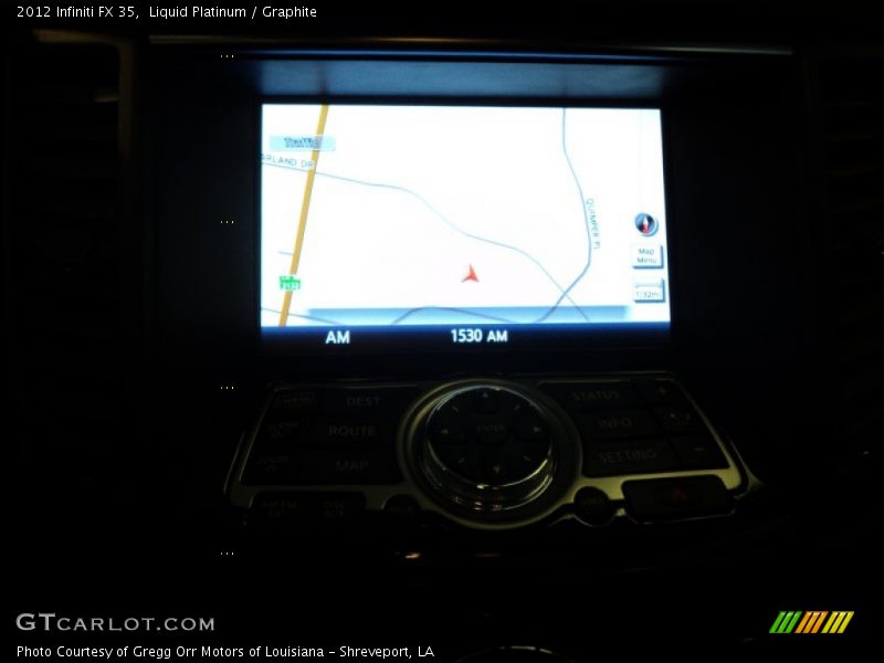 Liquid Platinum / Graphite 2012 Infiniti FX 35