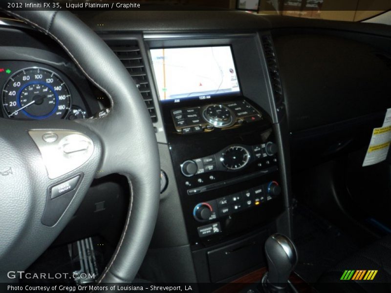 Liquid Platinum / Graphite 2012 Infiniti FX 35