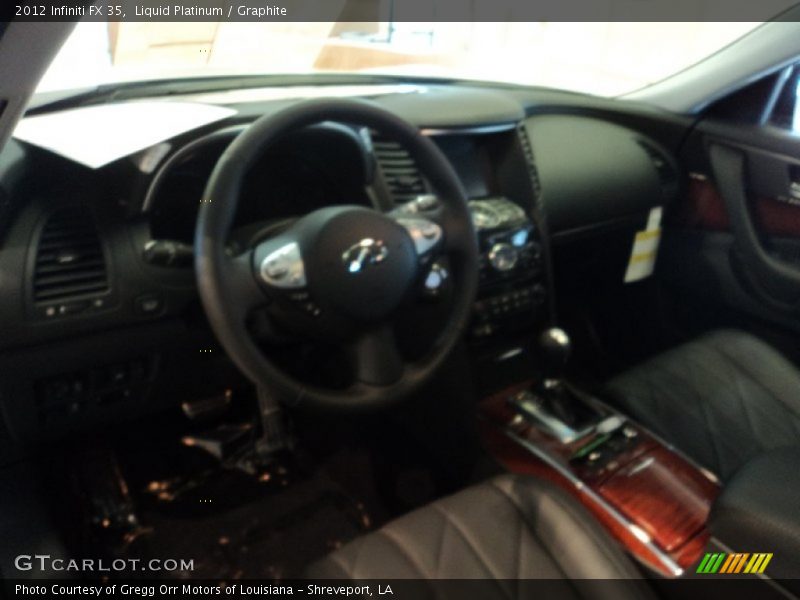 Liquid Platinum / Graphite 2012 Infiniti FX 35
