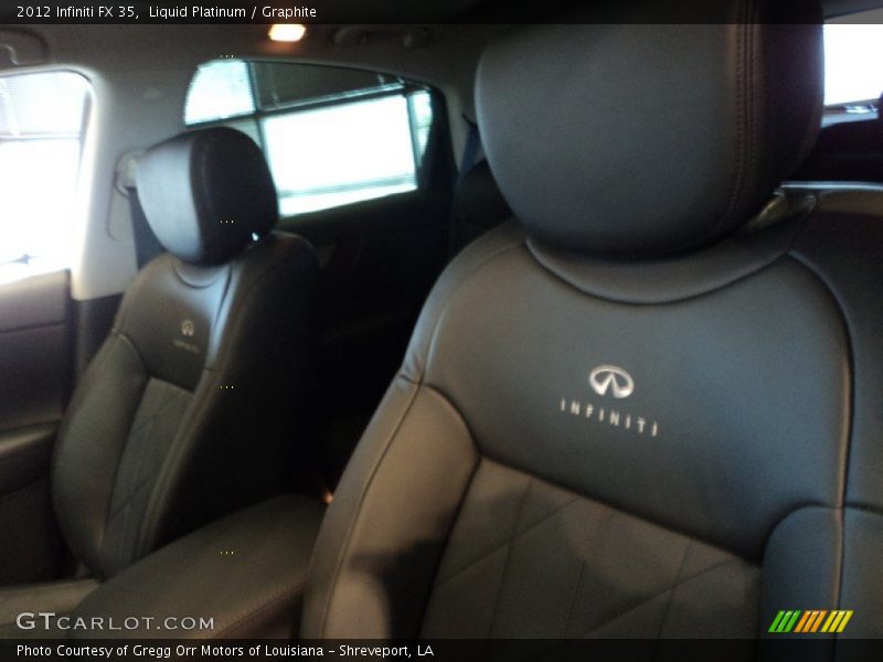 Liquid Platinum / Graphite 2012 Infiniti FX 35