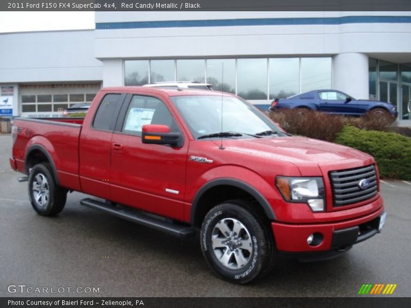 Front 3/4 View of 2011 F150 FX4 SuperCab 4x4