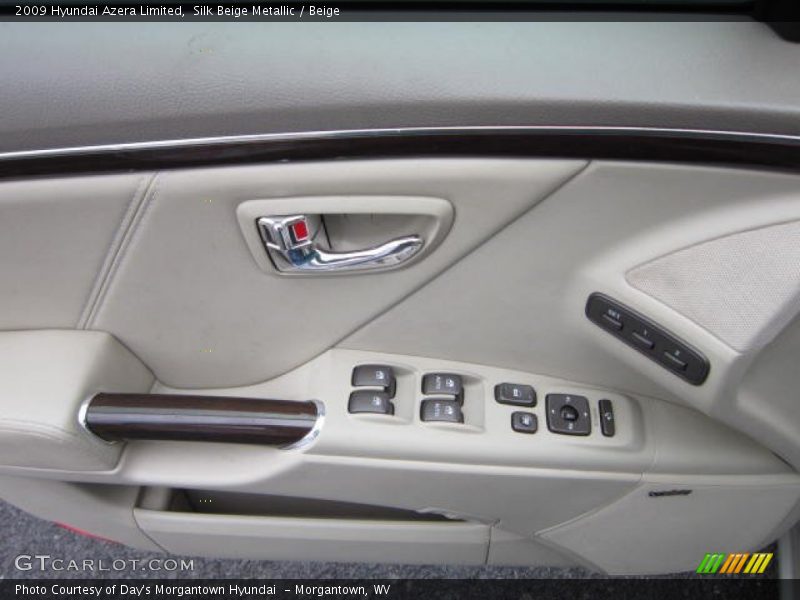 Silk Beige Metallic / Beige 2009 Hyundai Azera Limited