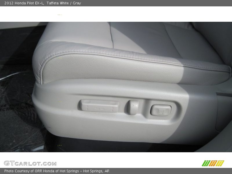 Taffeta White / Gray 2012 Honda Pilot EX-L