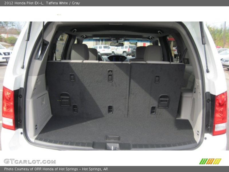 Taffeta White / Gray 2012 Honda Pilot EX-L