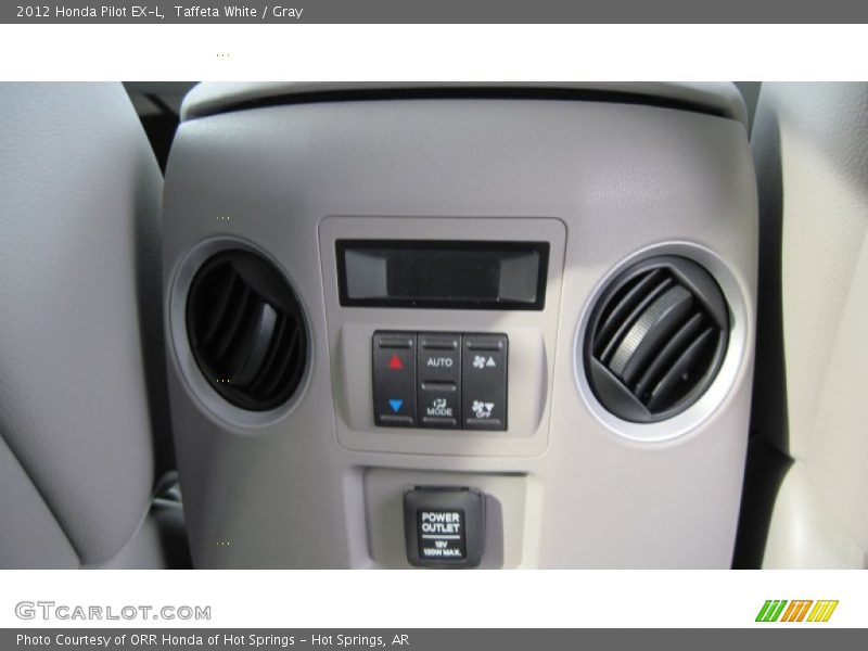 Taffeta White / Gray 2012 Honda Pilot EX-L