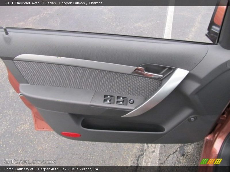 Copper Canyon / Charcoal 2011 Chevrolet Aveo LT Sedan
