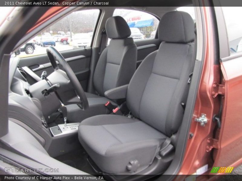 Copper Canyon / Charcoal 2011 Chevrolet Aveo LT Sedan