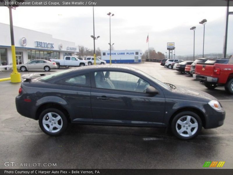 Slate Metallic / Gray 2008 Chevrolet Cobalt LS Coupe