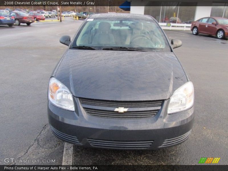 Slate Metallic / Gray 2008 Chevrolet Cobalt LS Coupe