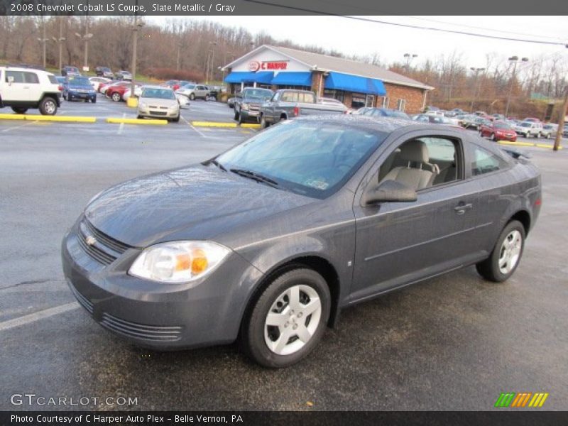 Slate Metallic / Gray 2008 Chevrolet Cobalt LS Coupe