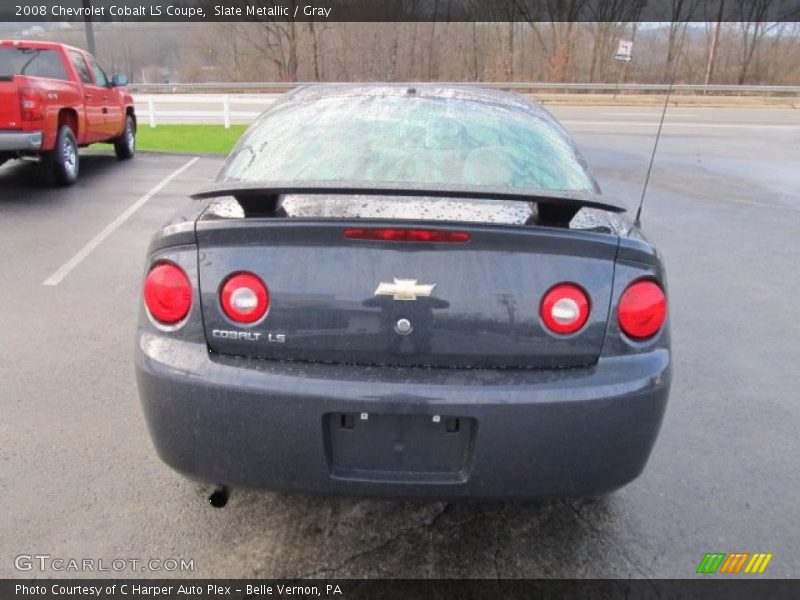 Slate Metallic / Gray 2008 Chevrolet Cobalt LS Coupe