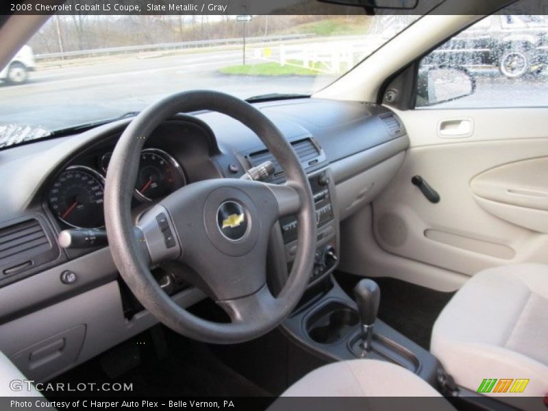 Slate Metallic / Gray 2008 Chevrolet Cobalt LS Coupe