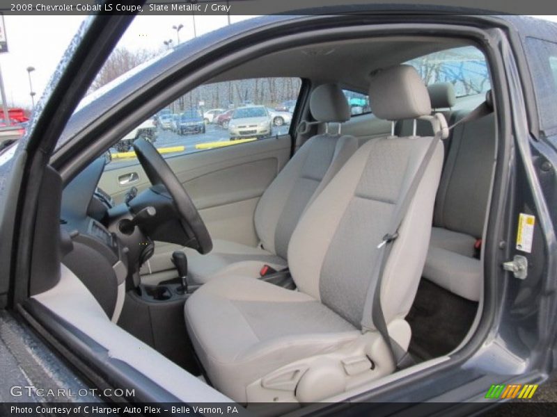 Slate Metallic / Gray 2008 Chevrolet Cobalt LS Coupe