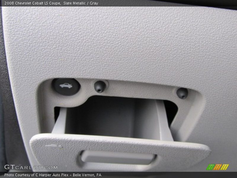 Slate Metallic / Gray 2008 Chevrolet Cobalt LS Coupe