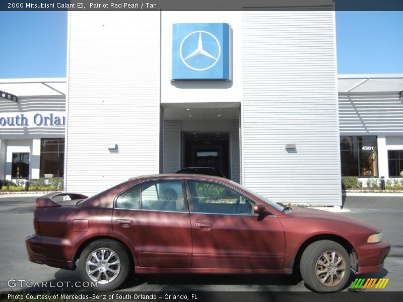 Patriot Red Pearl / Tan 2000 Mitsubishi Galant ES