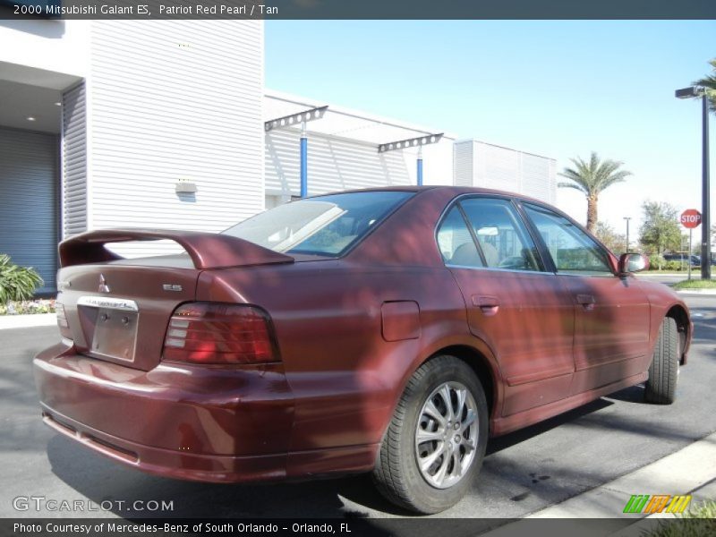 Patriot Red Pearl / Tan 2000 Mitsubishi Galant ES