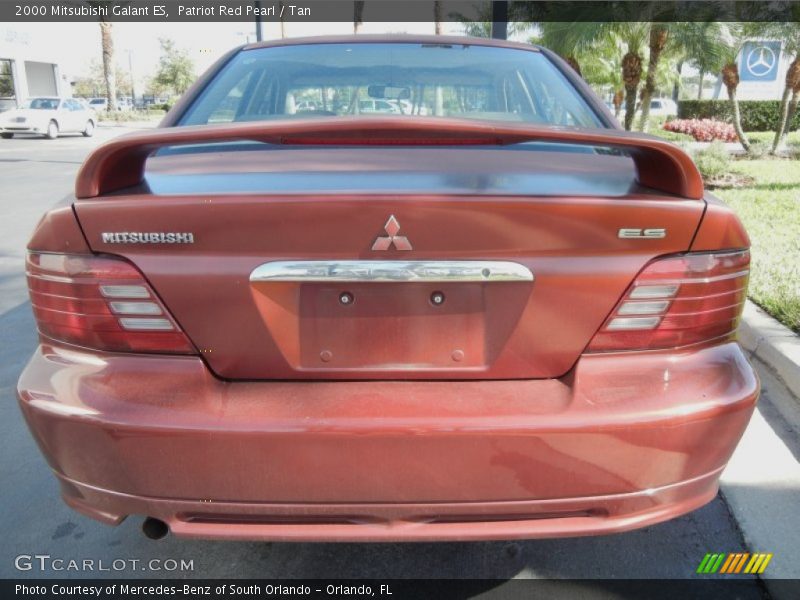 Patriot Red Pearl / Tan 2000 Mitsubishi Galant ES