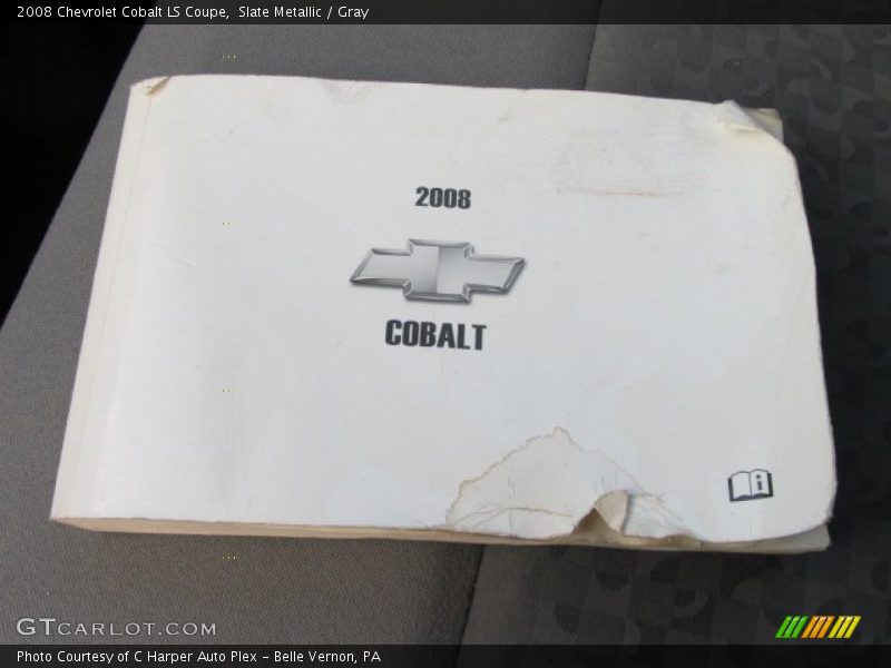 Slate Metallic / Gray 2008 Chevrolet Cobalt LS Coupe