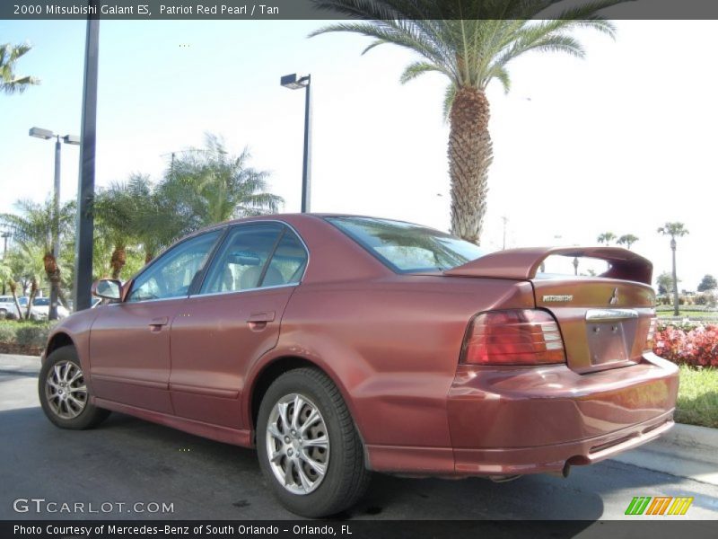 Patriot Red Pearl / Tan 2000 Mitsubishi Galant ES