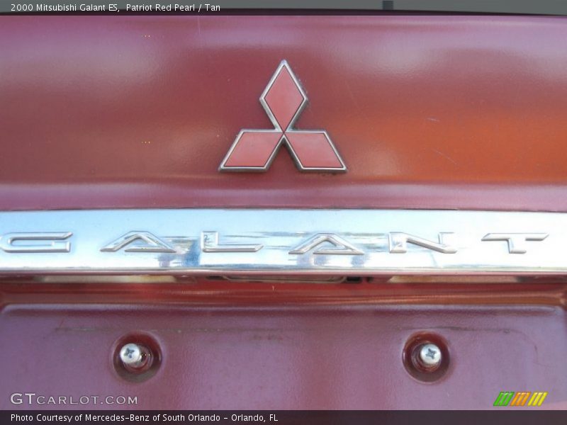 Patriot Red Pearl / Tan 2000 Mitsubishi Galant ES