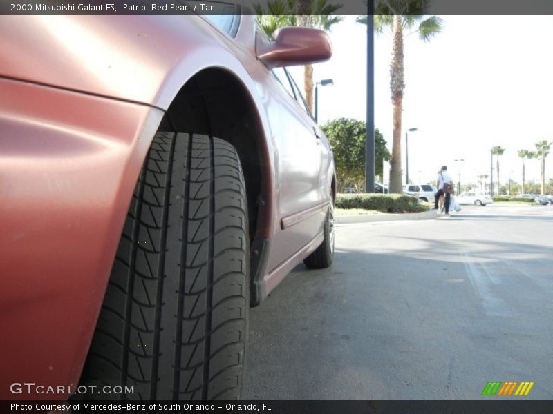 Patriot Red Pearl / Tan 2000 Mitsubishi Galant ES