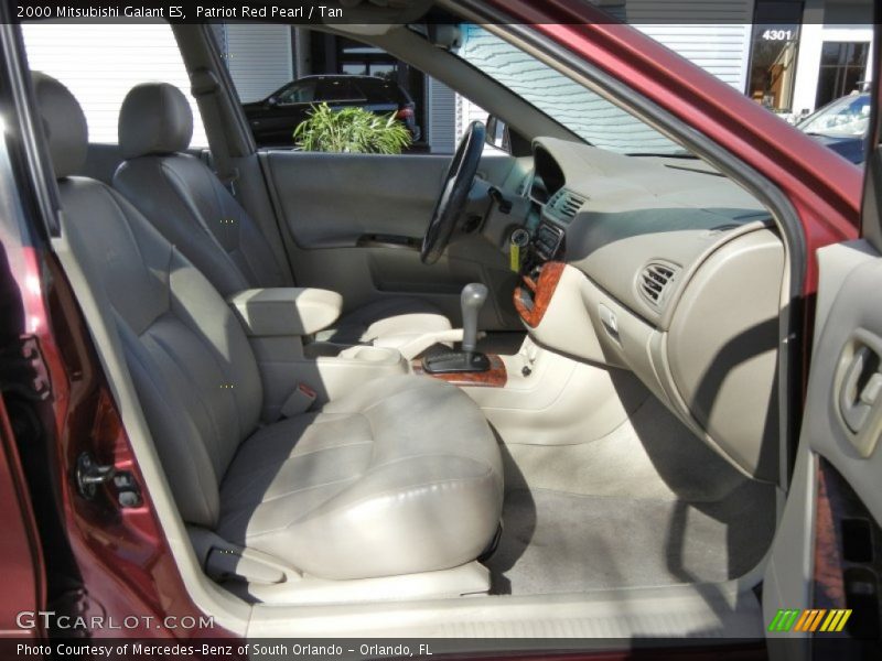 Patriot Red Pearl / Tan 2000 Mitsubishi Galant ES