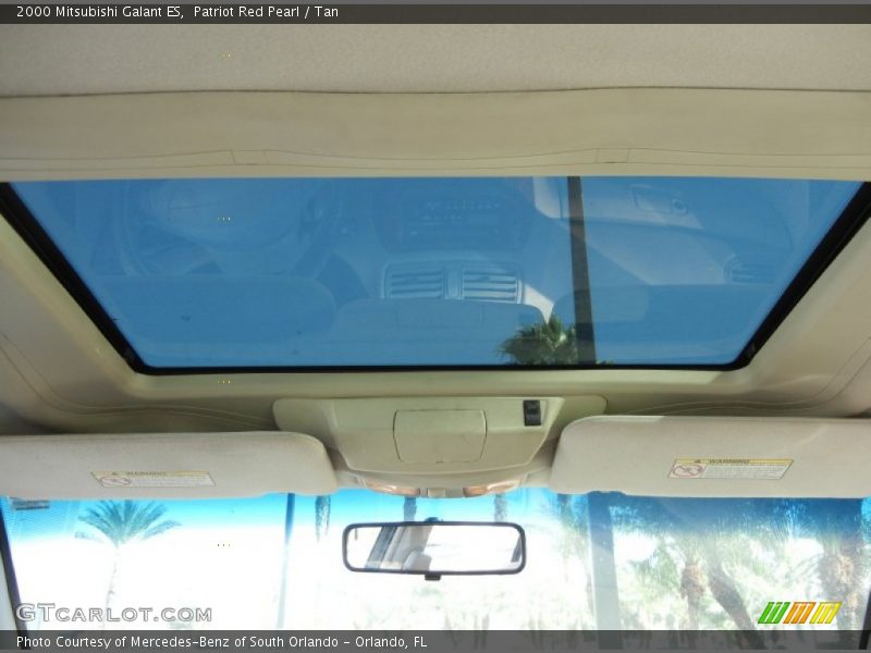 Patriot Red Pearl / Tan 2000 Mitsubishi Galant ES