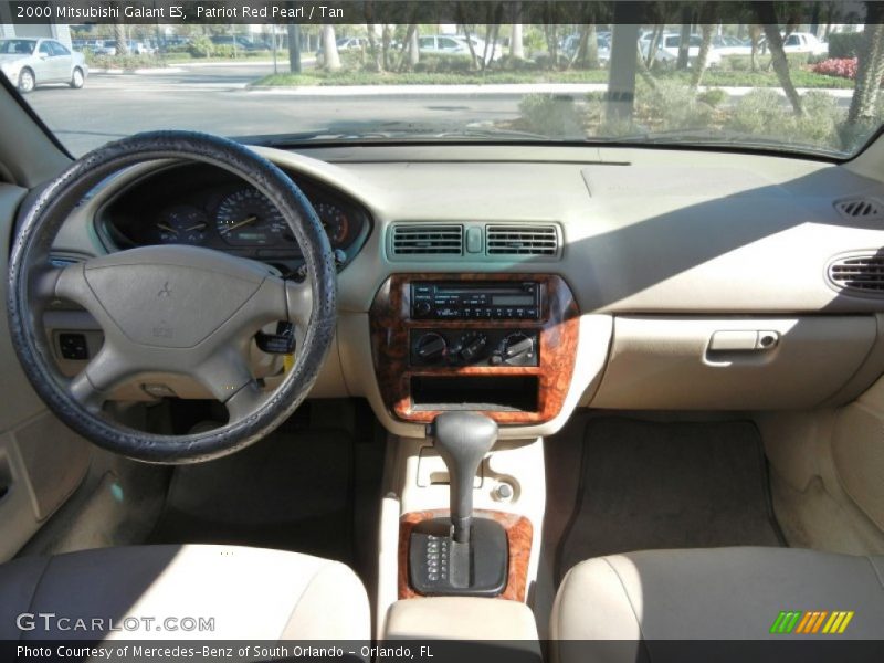 Patriot Red Pearl / Tan 2000 Mitsubishi Galant ES