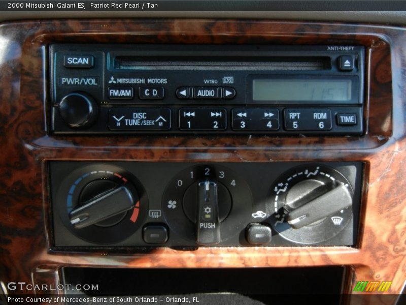 Patriot Red Pearl / Tan 2000 Mitsubishi Galant ES