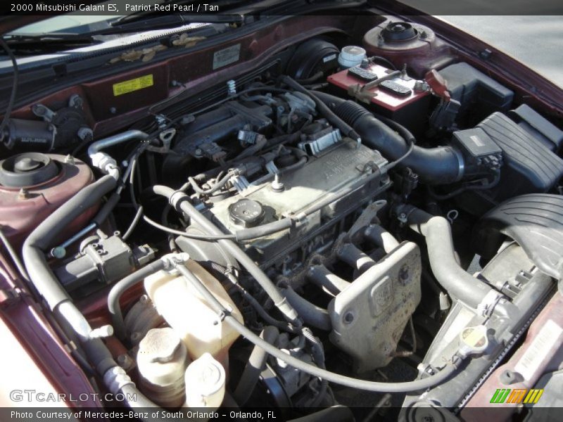 Patriot Red Pearl / Tan 2000 Mitsubishi Galant ES