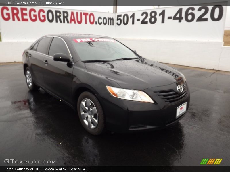 Black / Ash 2007 Toyota Camry LE