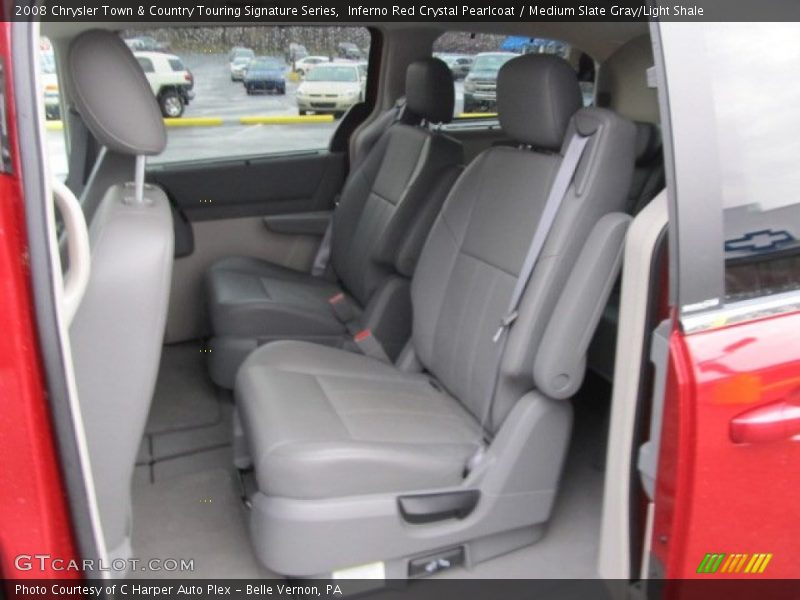 Inferno Red Crystal Pearlcoat / Medium Slate Gray/Light Shale 2008 Chrysler Town & Country Touring Signature Series